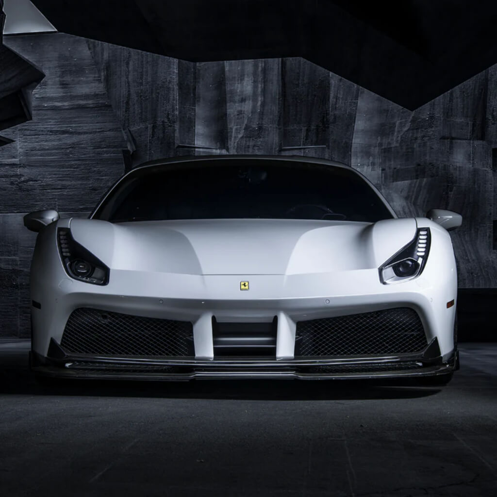 VORSTEINER FRV2020 Передній спойлер DIAVOLO (глянцевий карбон) для FERRARI 488 Photo-2