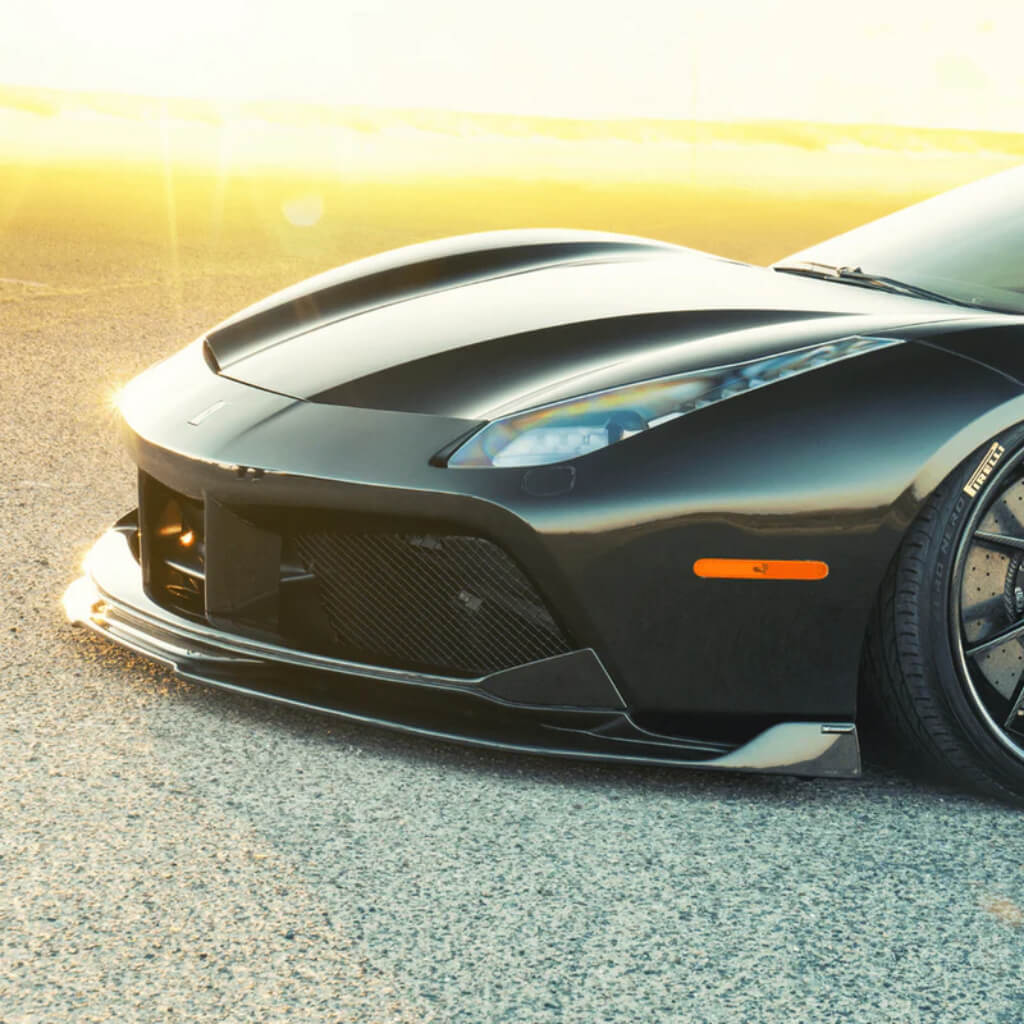 VORSTEINER FRV2020 Передній спойлер DIAVOLO (глянцевий карбон) для FERRARI 488 Photo-4