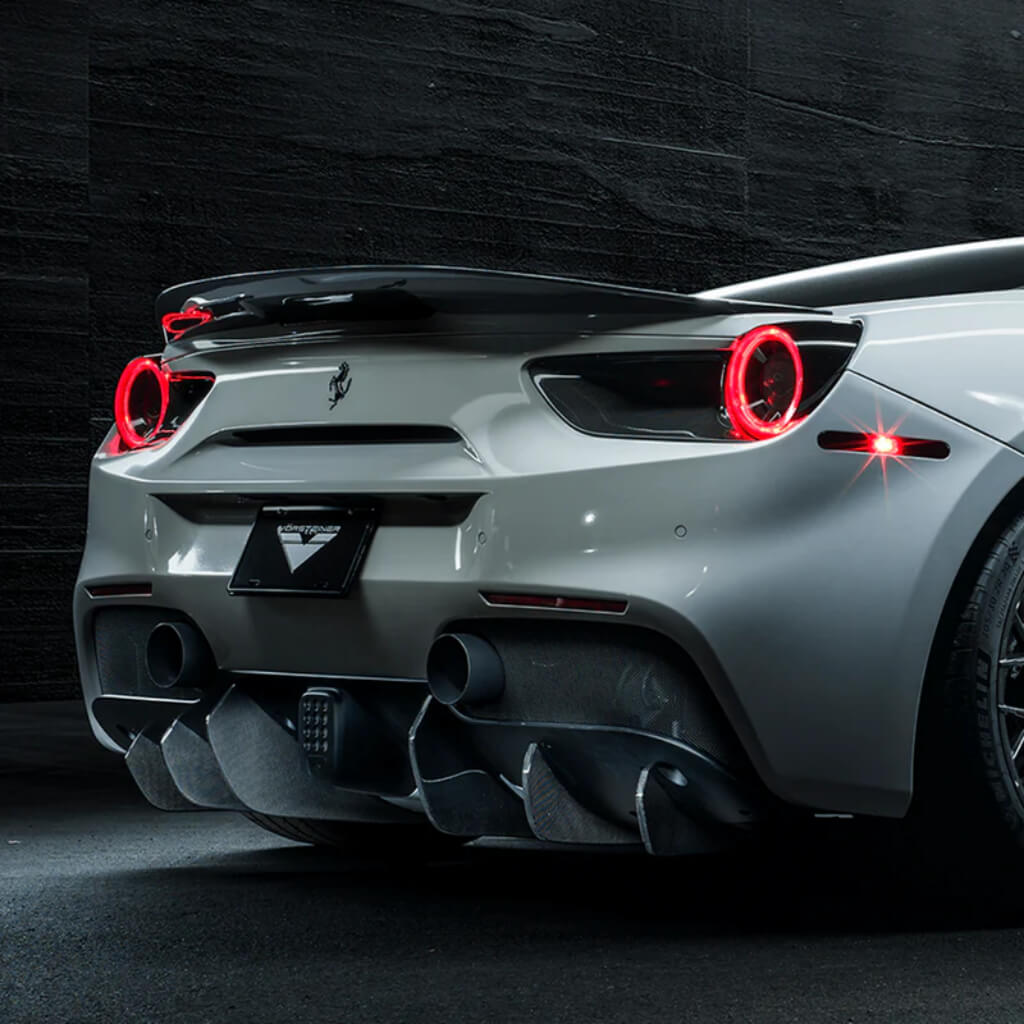 VORSTEINER FRV2060 Спойлер на кришку багажника DIAVOLO (глянцевий карбон) для FERRARI 488 Photo-3