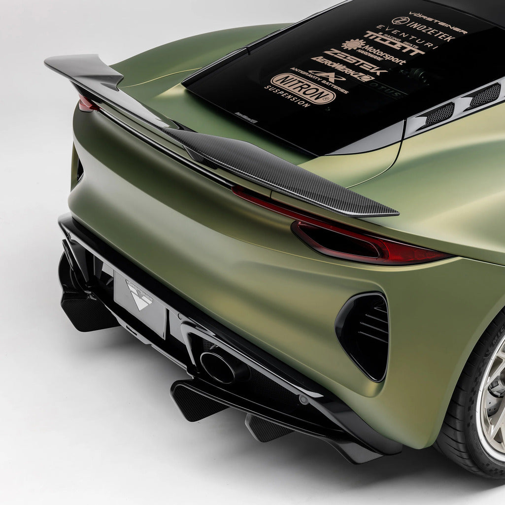 VORSTEINER LOE1051 Задній дифузор LR-52 (сатиновий карбон) для LOTUS Emira 2024- Photo-4