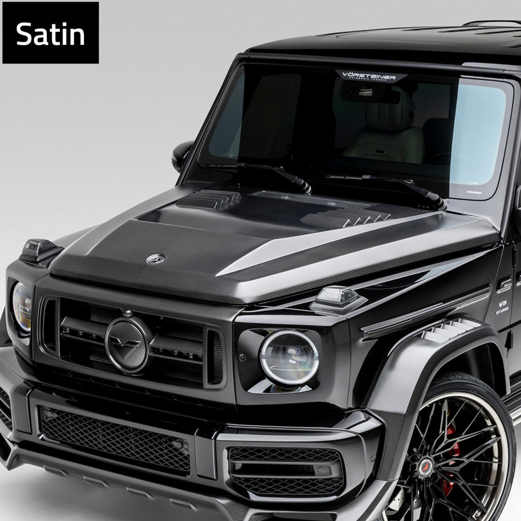 VORSTEINER MEV2080 Капот VRS (глянцевий карбон) для MERCEDES-BENZ G63 AMG / G550 Photo-1