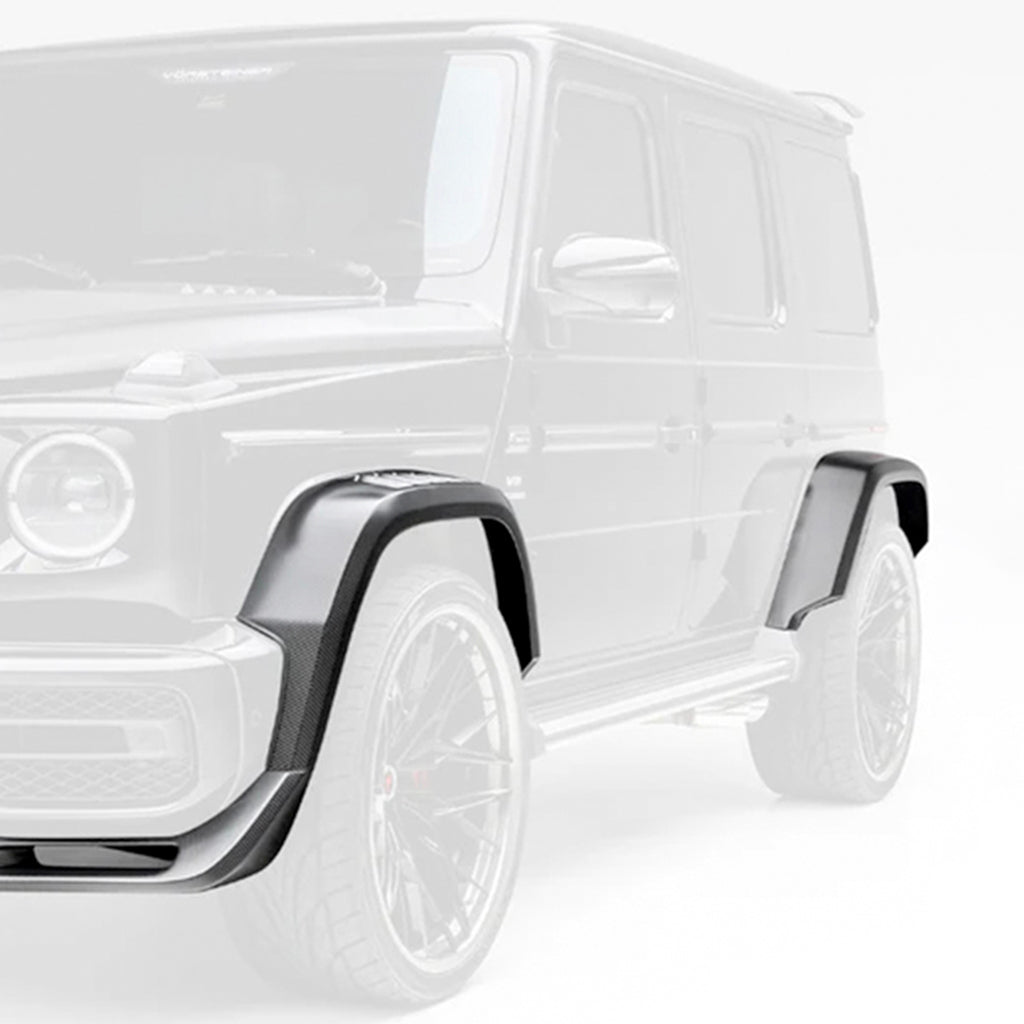 VORSTEINER MEV2091 Крила 4 шт Wide Body VRS (сатиновий карбон) для MERCEDES-BENZ G63 AMG Photo-0