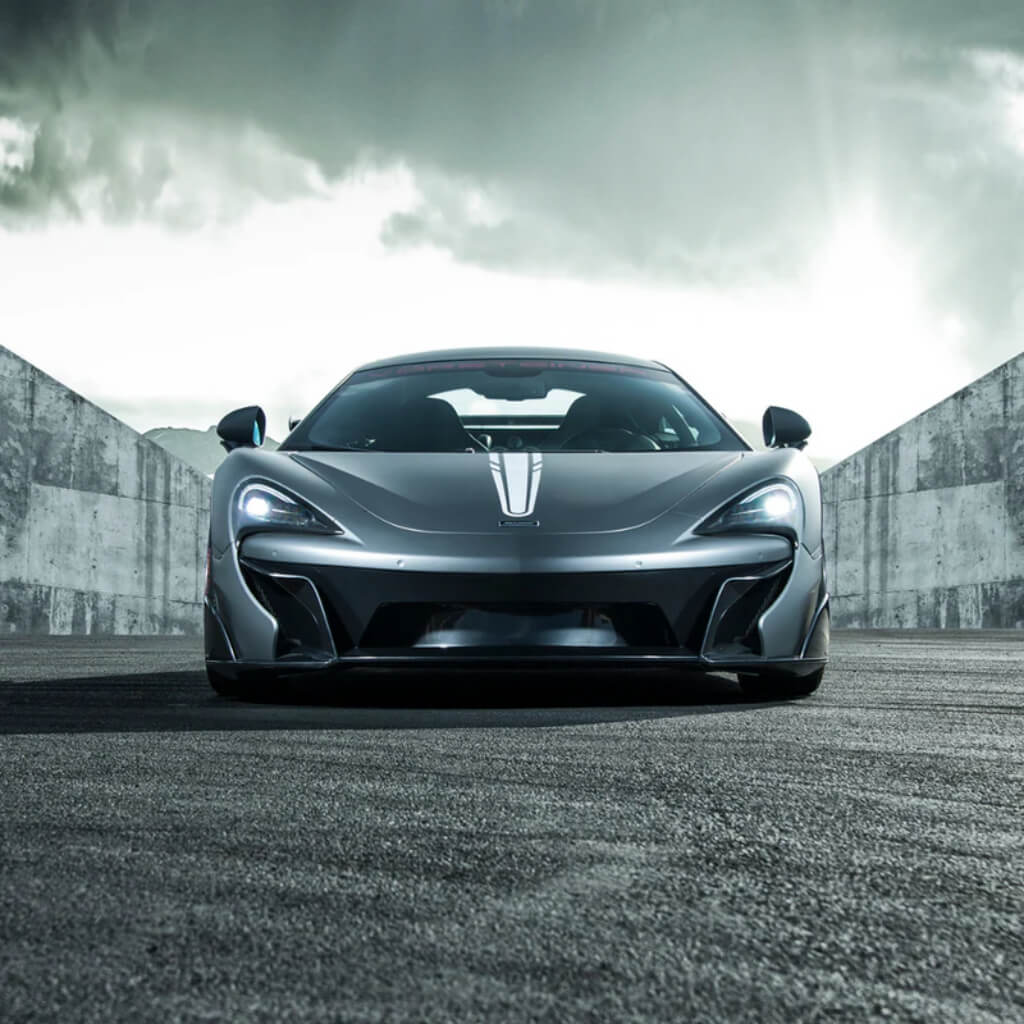 VORSTEINER MVR1110 Передній бампер зі сплітером 570-VX (глянцевий карбон) для MCLAREN 570S 2015-2021 Photo-2