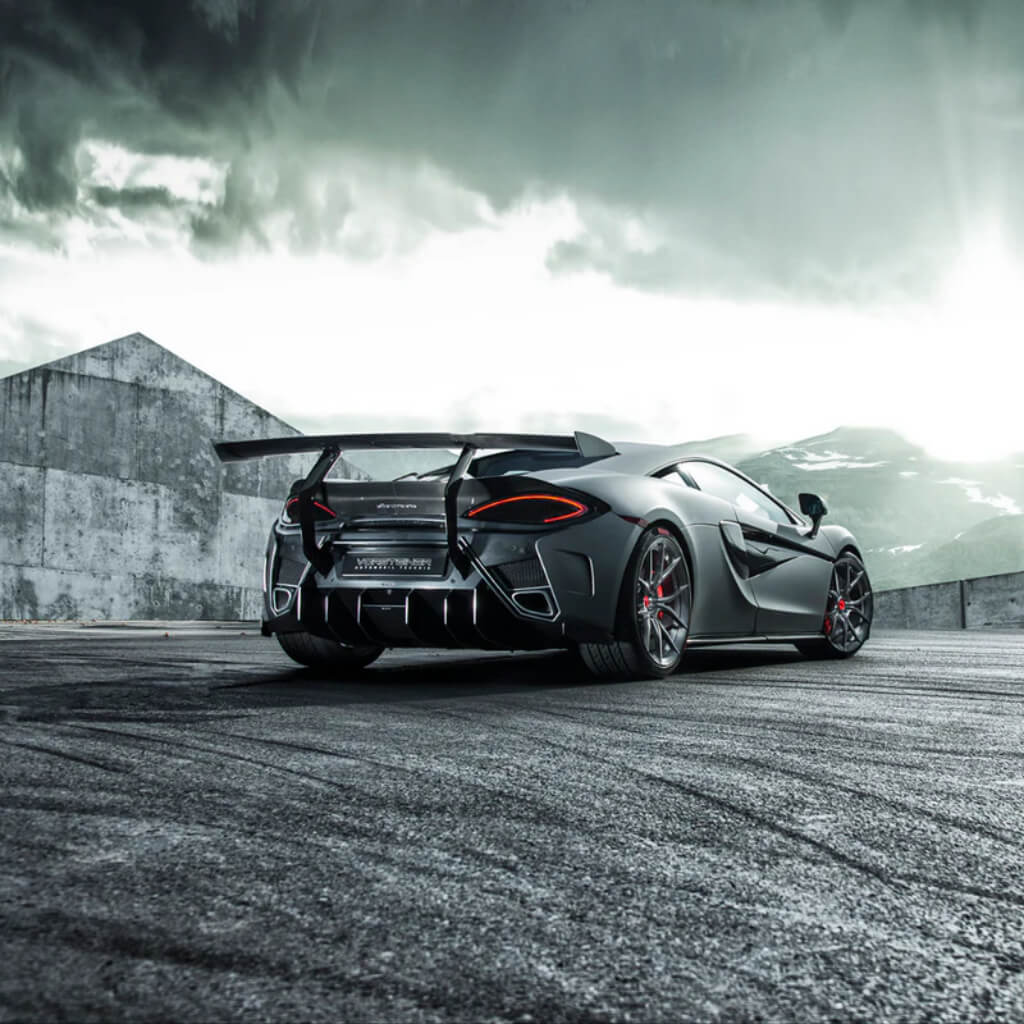 VORSTEINER MVR1140 Задній бампер з дифузором 570-VX (глянцевий карбон) для MCLAREN 570S 2015-2021 Photo-3