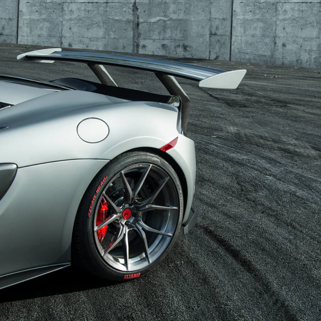 VORSTEINER MVR1370 Антикрило зі стійками 570-VX (глянцевий карбон) для MCLAREN 570S 2015-2021 Photo-4