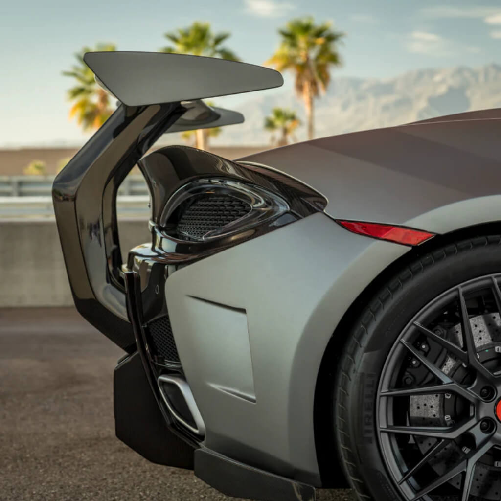 VORSTEINER MVR1370 Антикрило зі стійками 570-VX (глянцевий карбон) для MCLAREN 570S 2015-2021 Photo-5