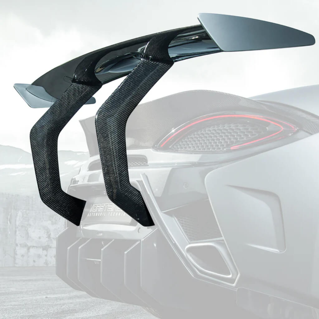 VORSTEINER MVR1370 Антикрило зі стійками 570-VX (глянцевий карбон) для MCLAREN 570S 2015-2021 Photo-0