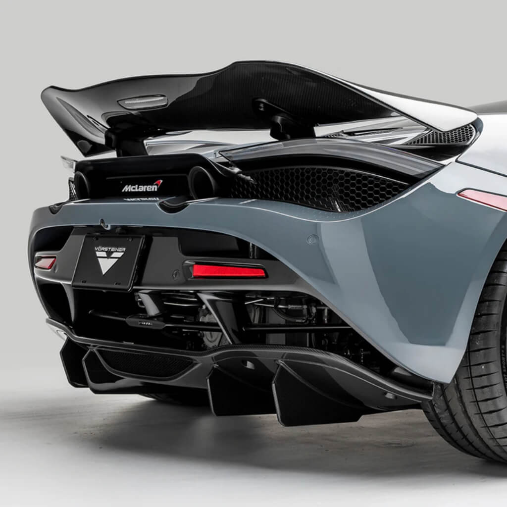 VORSTEINER MVS2050 Задній дифузор SILVERSTONE EDITION (глянцевий карбон) для MCLAREN 720S 2017- Photo-2