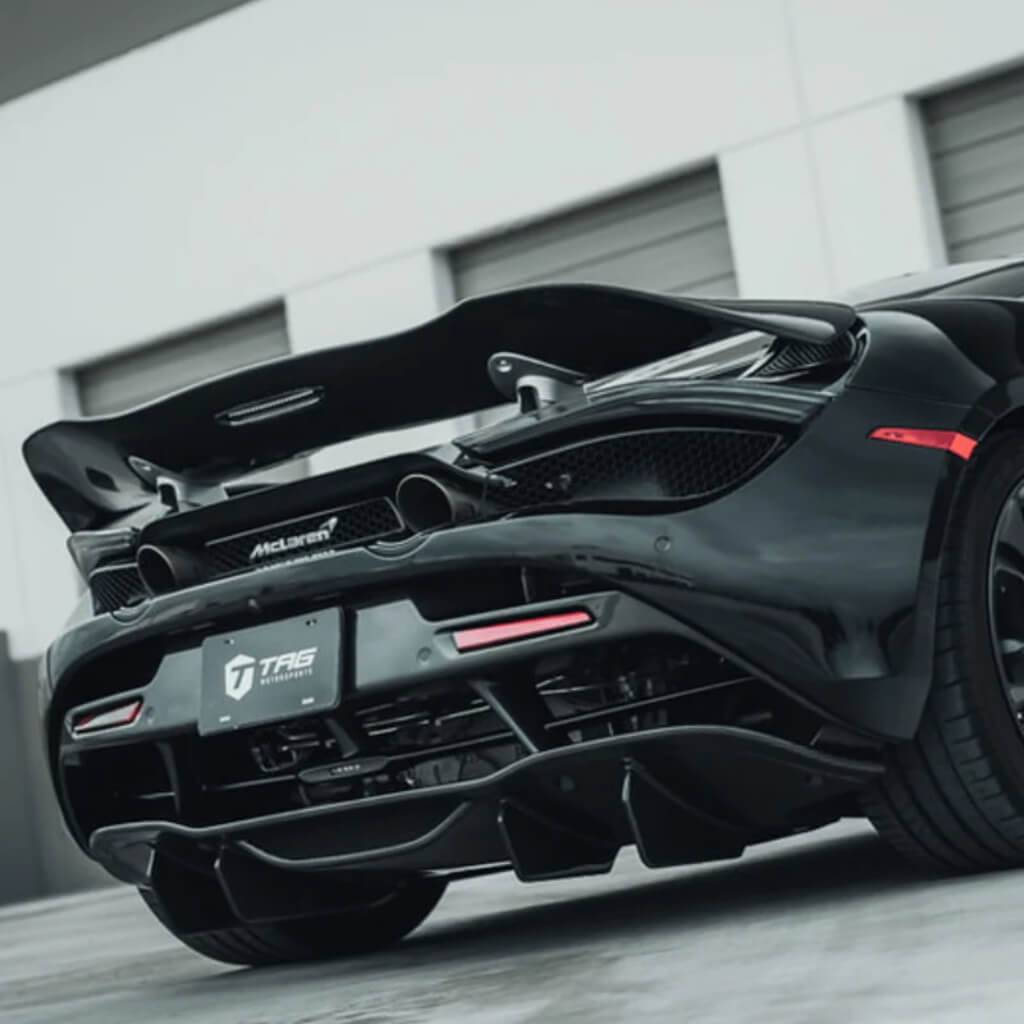 VORSTEINER MVS2050 Задній дифузор SILVERSTONE EDITION (глянцевий карбон) для MCLAREN 720S 2017- Photo-6