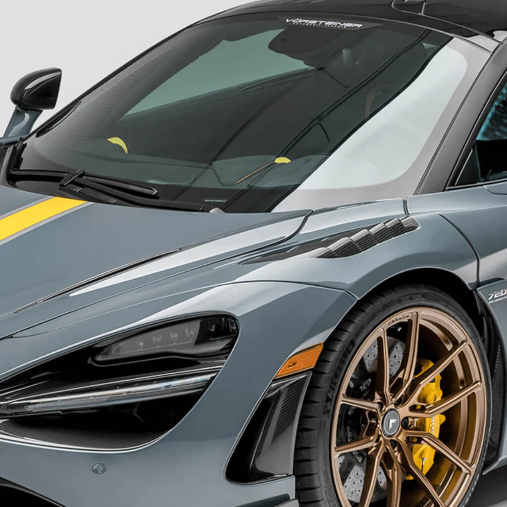 VORSTEINER MVS2090 Передні крила з вентиляційними отворами SILVERSTONE EDITION (глянцевий карбон) для MCLAREN 720S Coupe 2017- Photo-3