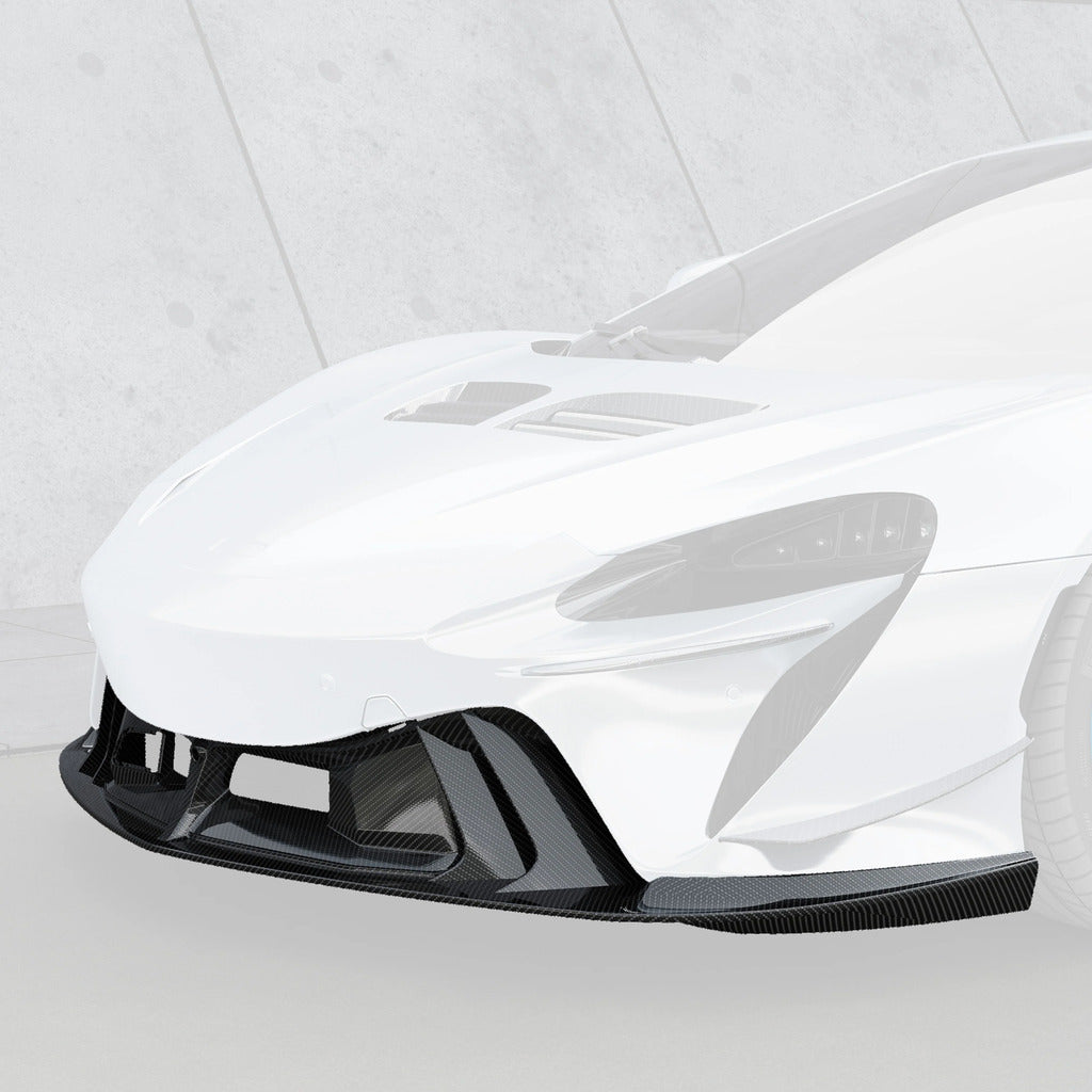 VORSTEINER MVS4021 Передній спліттер GP-63 (сатиновий карбон) для MCLAREN Artura 2023- Photo-0