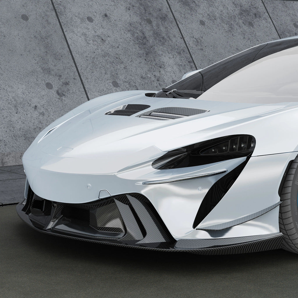 VORSTEINER MVS4021 Передній спліттер GP-63 (сатиновий карбон) для MCLAREN Artura 2023- Photo-1