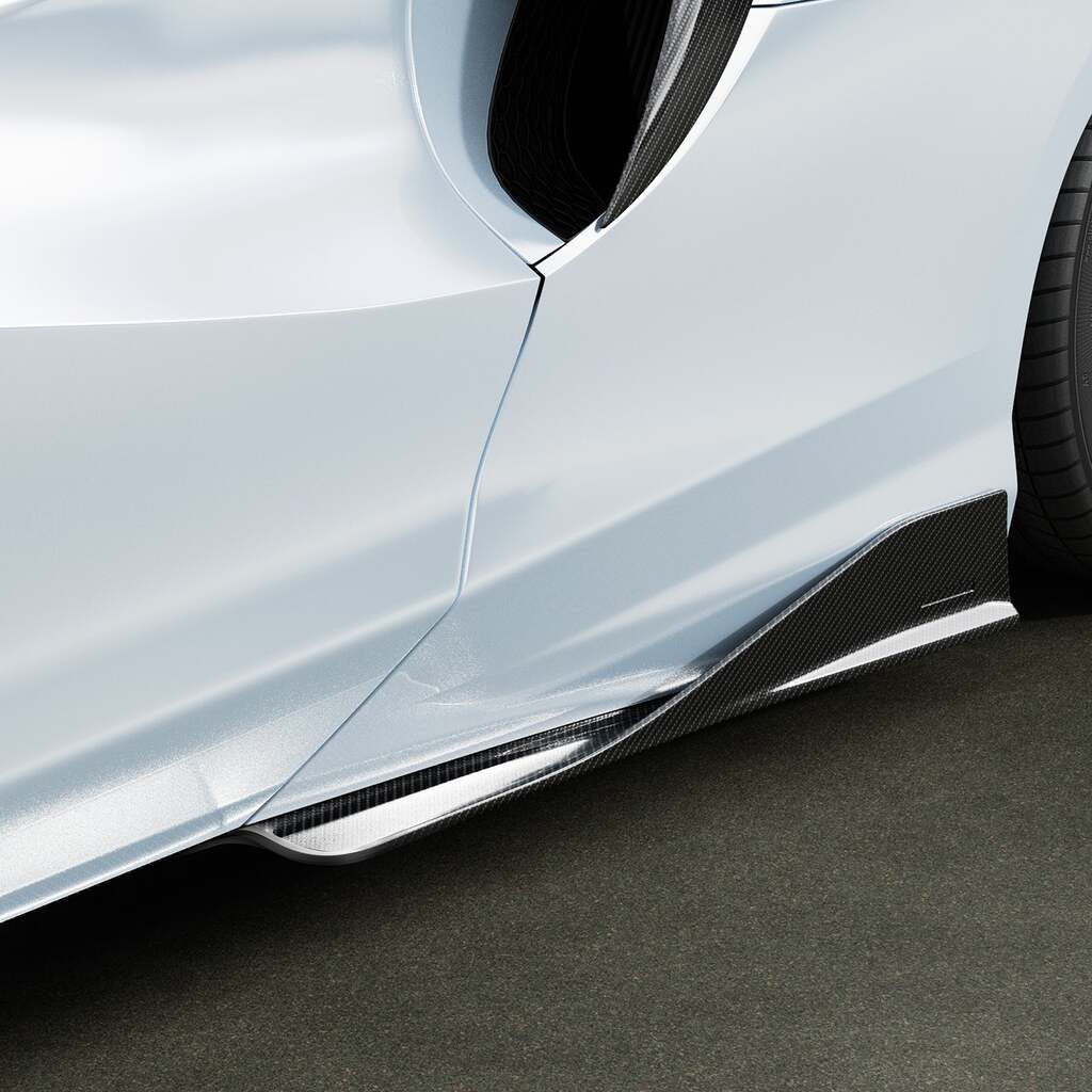 VORSTEINER MVS4031 Бічна спідниця GP-63 (сатиновий карбон) для MCLAREN Artura 2023- Photo-1