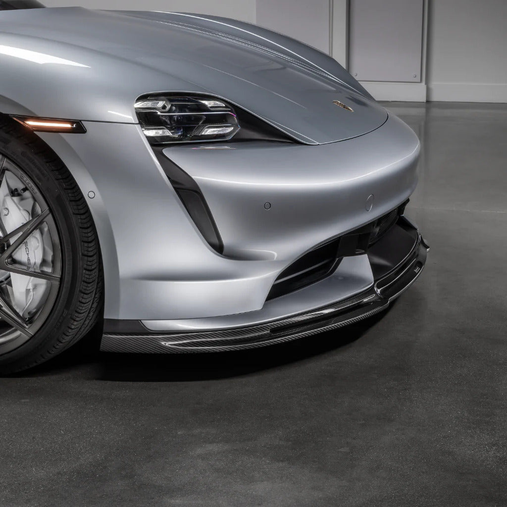 VORSTEINER POV3020 Передній спойлер (карбон) для PORSCHE Taycan Turbo / Turbo S 2020- Photo-2