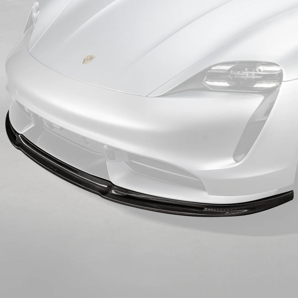 VORSTEINER POV3020 Передній спойлер (карбон) для PORSCHE Taycan Turbo / Turbo S 2020- Photo-0