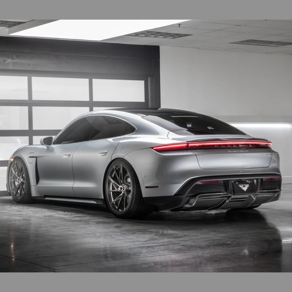 VORSTEINER POV3050 Задній дифузор (карбон) для PORSCHE Taycan Turbo / Turbo S 2020- Photo-5