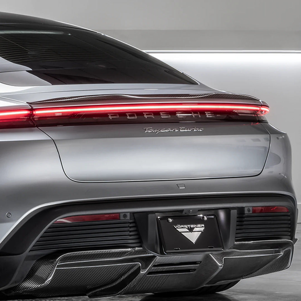 VORSTEINER POV3060 Спойлер на кришку багажника (карбон) для PORSCHE Taycan Turbo / Turbo S 2020- Photo-1