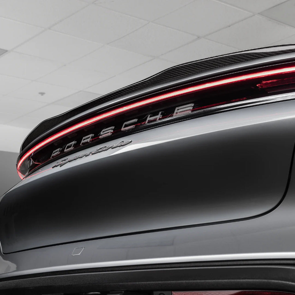 VORSTEINER POV3060 Спойлер на кришку багажника (карбон) для PORSCHE Taycan Turbo / Turbo S 2020- Photo-3