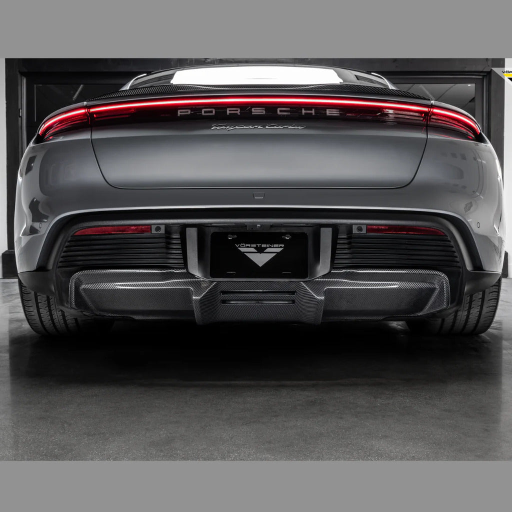 VORSTEINER POV3060 Спойлер на кришку багажника (карбон) для PORSCHE Taycan Turbo / Turbo S 2020- Photo-4