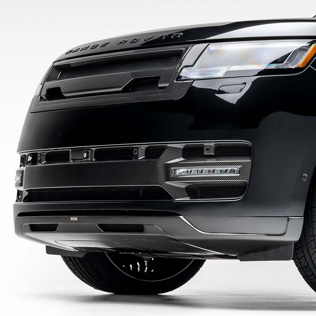 VORSTEINER ROV1020 Передній спойлер KENSINGTON (глянцевий карбон) для LAND ROVER Range Rover (L460) 2024- Photo-1