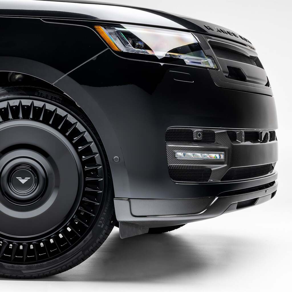 VORSTEINER ROV1020 Передній спойлер KENSINGTON (глянцевий карбон) для LAND ROVER Range Rover (L460) 2024- Photo-3