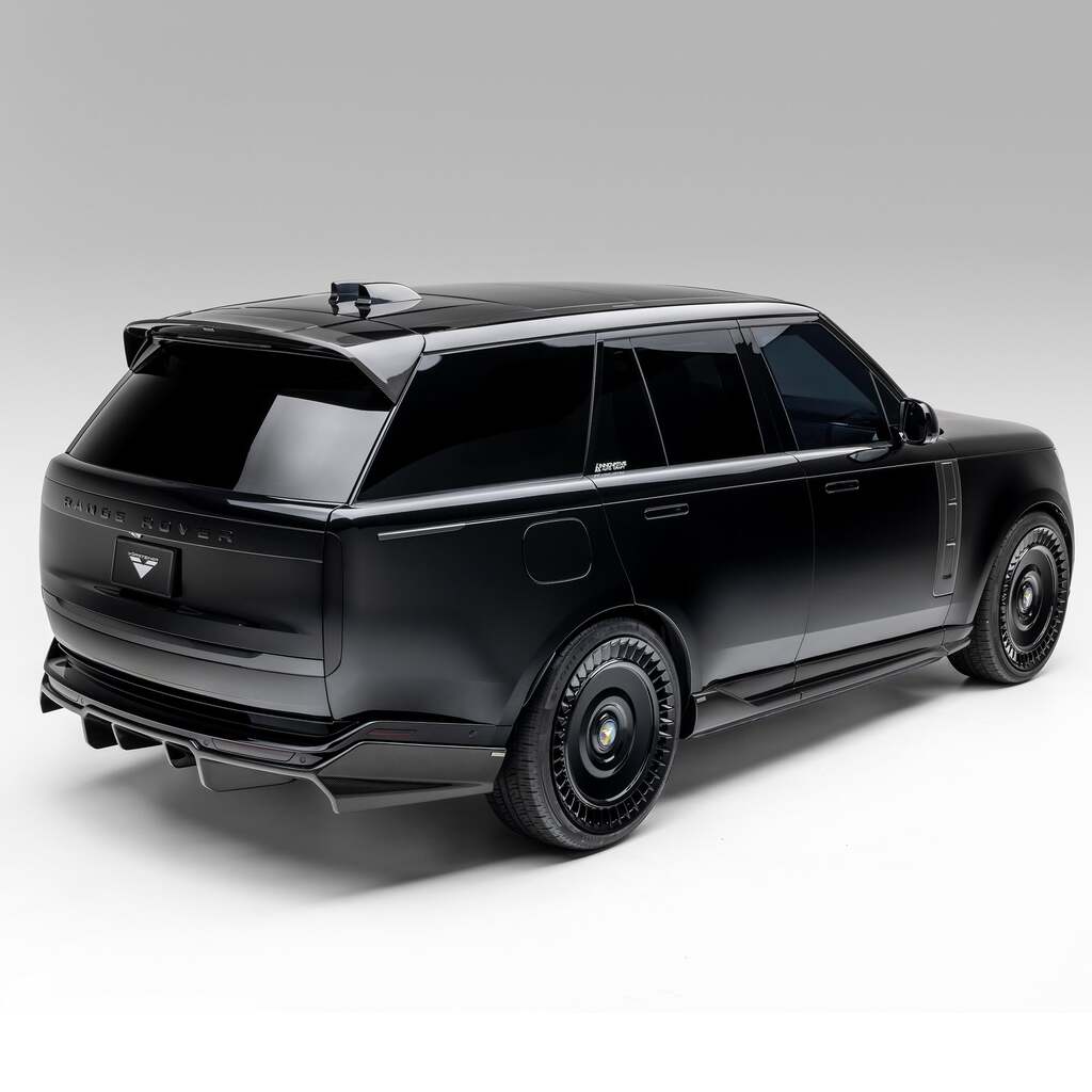 VORSTEINER ROV1030 Бічні спідниці KENSINGTON (глянцевий карбон) для LAND ROVER Range Rover (L460) 2024- Photo-2