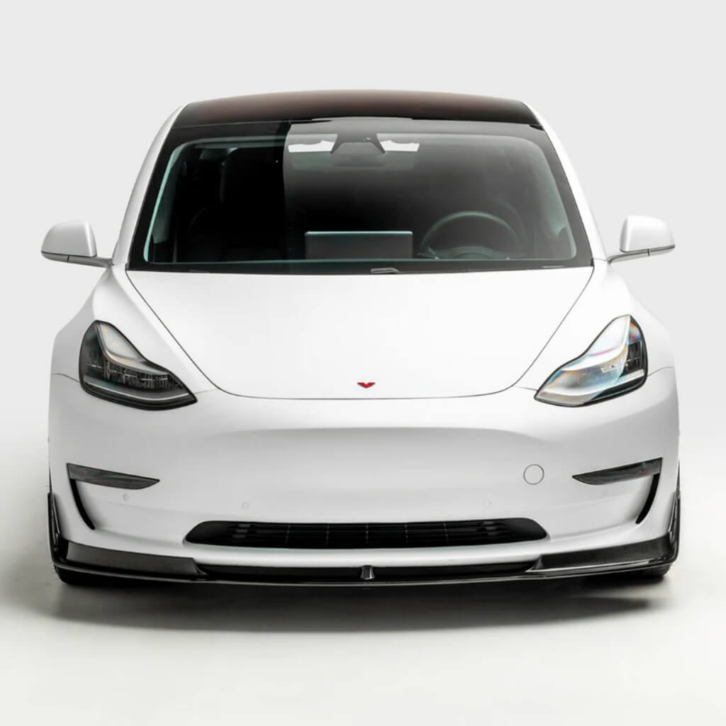 VORSTEINER TEV1010 Передній спойлер VOLTA (глянцевий карбон) для TESLA Model 3 2017- Photo-6