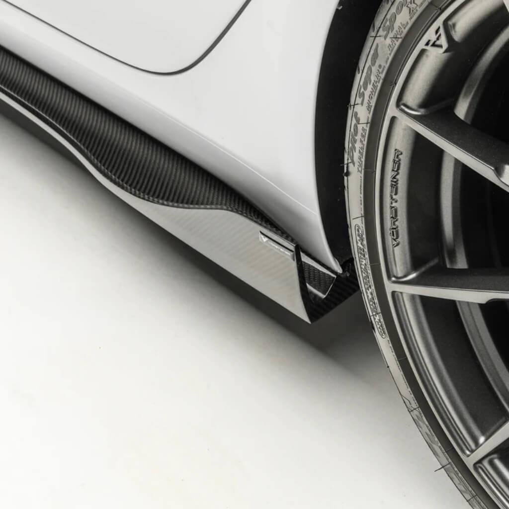 VORSTEINER TEV1030 Бічні пороги VOLTA (глянцевий карбон) для TESLA Model 3 2017- Photo-5