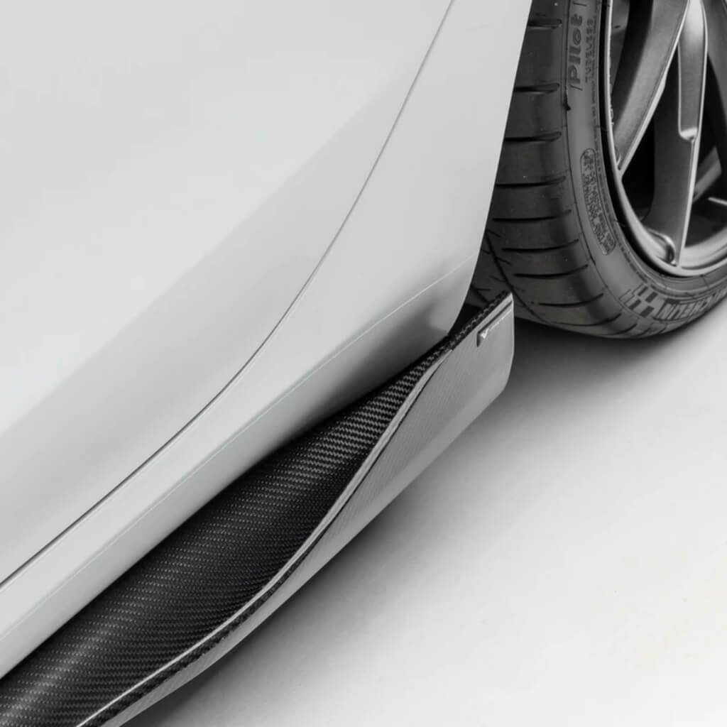 VORSTEINER TEV1030 Бічні пороги VOLTA (глянцевий карбон) для TESLA Model 3 2017- Photo-8