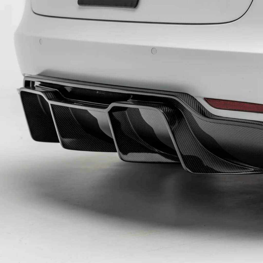 VORSTEINER TEV1050 Задній дифузор TRACK EDITION VOLTA (глянцевий карбон) для TESLA Model 3 2017- Photo-5