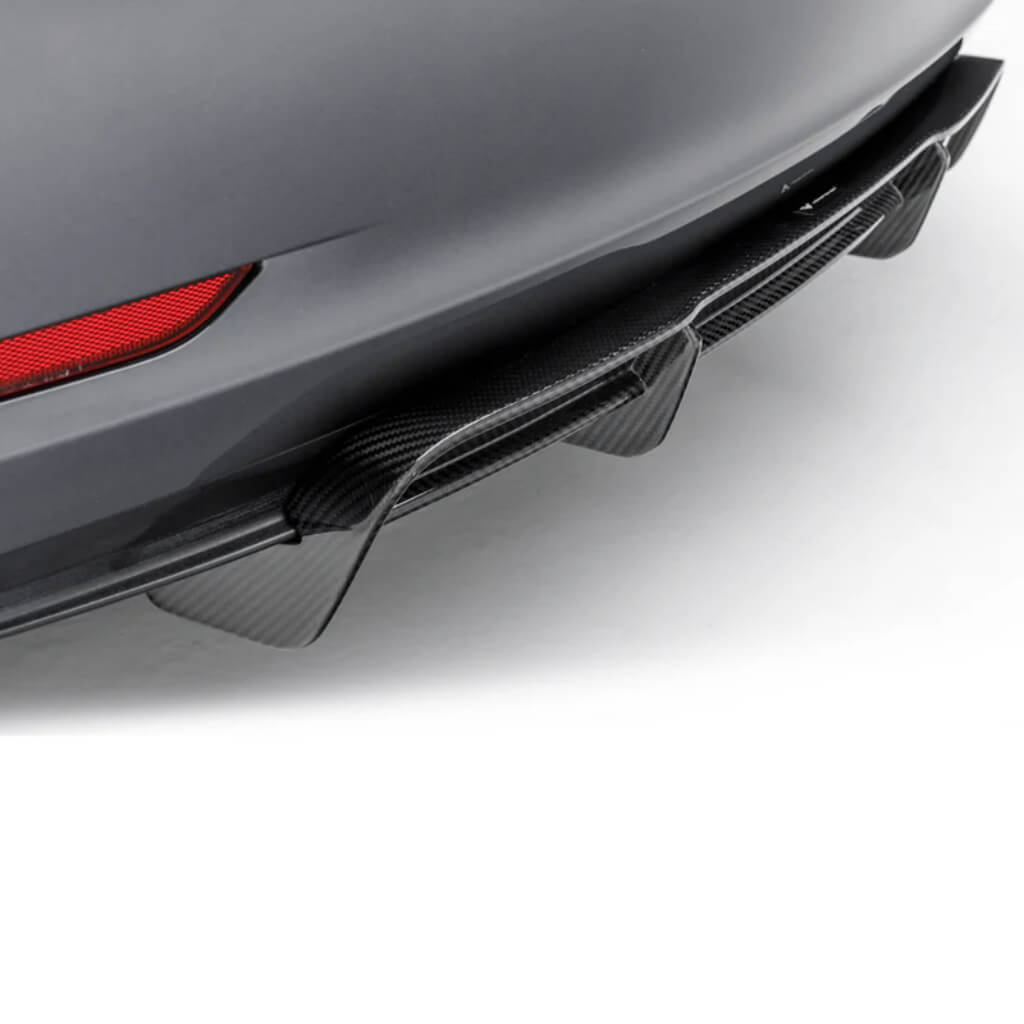 VORSTEINER TEV1055 Задній дифузор VOLTA (глянцевий карбон) для TESLA Model 3 2017- Photo-3
