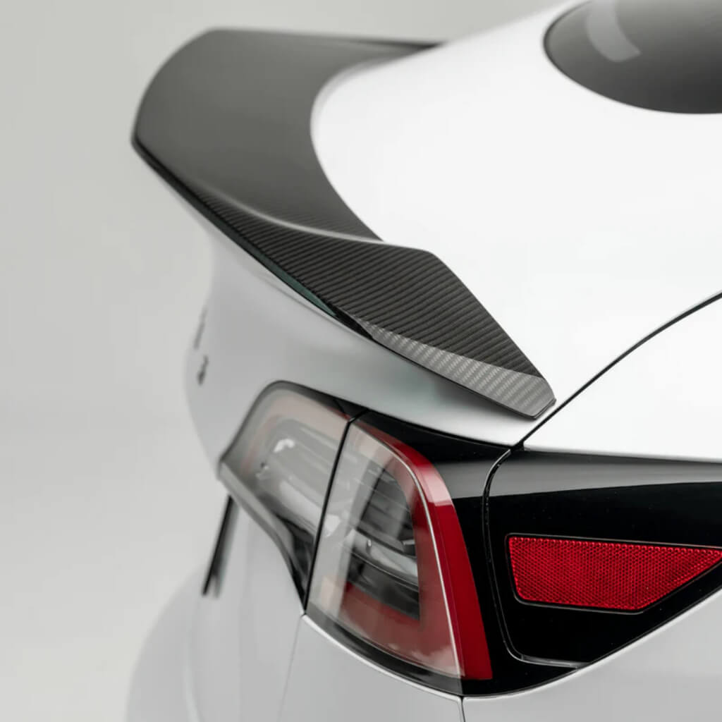 VORSTEINER TEV1060 Спойлер на кришку багажника VOLTA (глянцевий карбон) для TESLA Model 3 2017- Photo-1