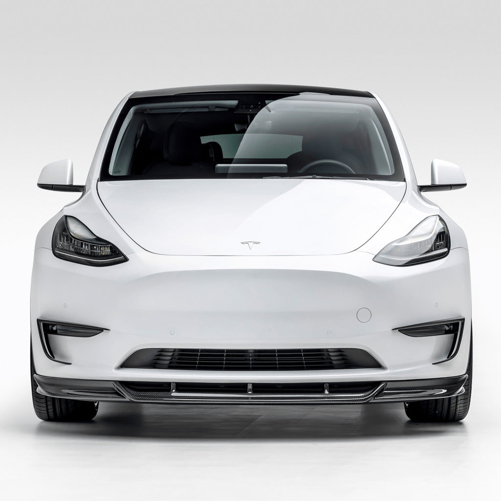 VORSTEINER TEV2010 Накладки на бампер VRS (глянцевий карбон) для TESLA Model Y 2020- Photo-3