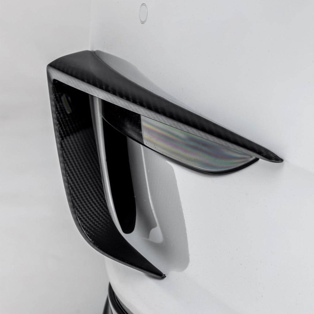 VORSTEINER TEV2010 Накладки на бампер VRS (глянцевий карбон) для TESLA Model Y 2020- Photo-6