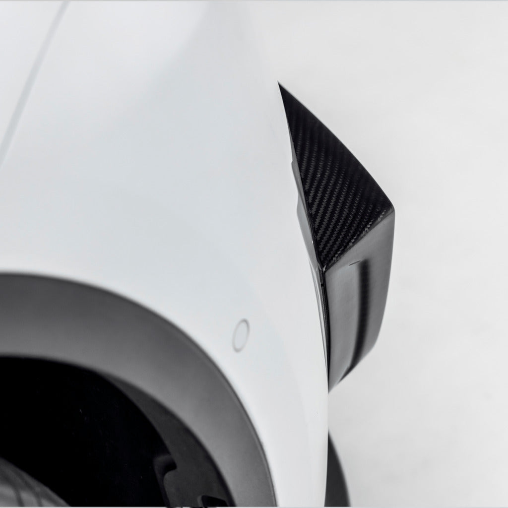 VORSTEINER TEV2010 Накладки на бампер VRS (глянцевий карбон) для TESLA Model Y 2020- Photo-8