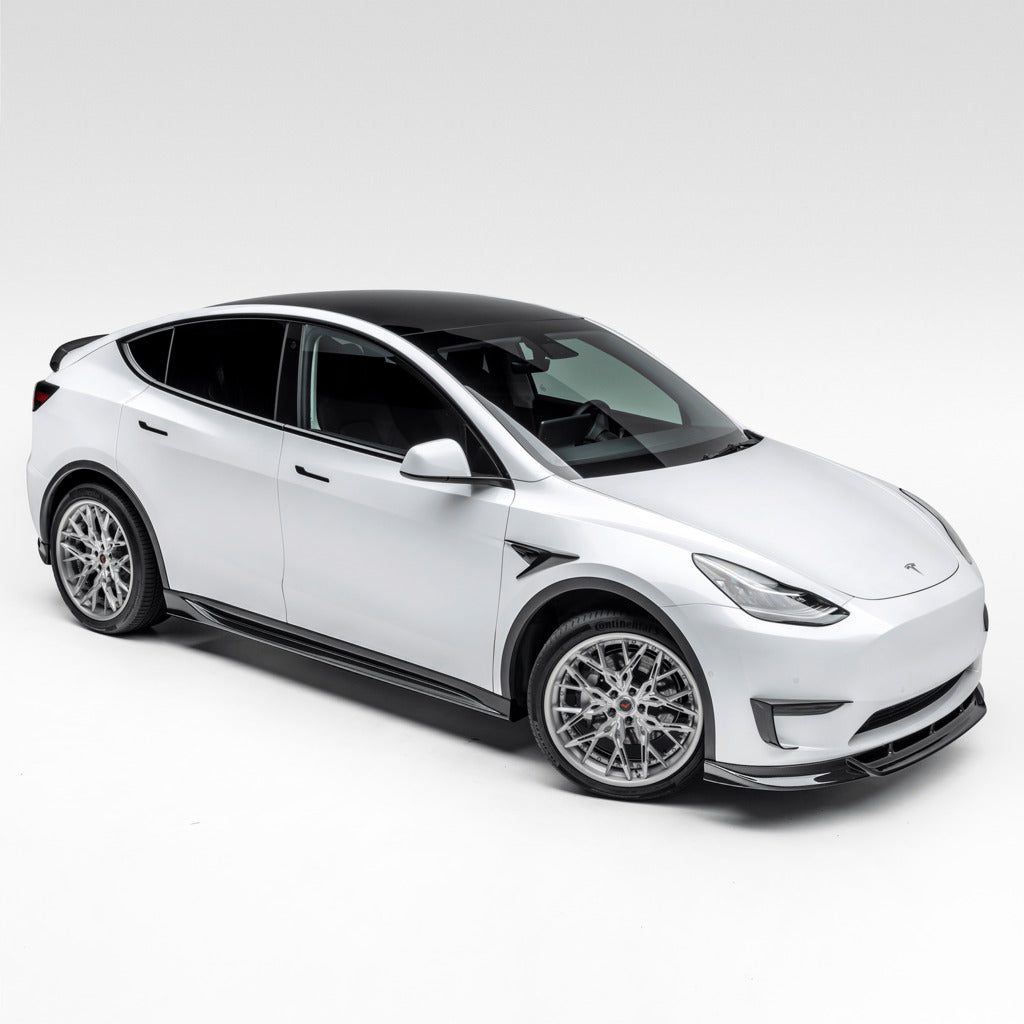 VORSTEINER TEV2020 Передній спойлер VRS (глянцевий карбон) для TESLA Model Y 2020- Photo-5