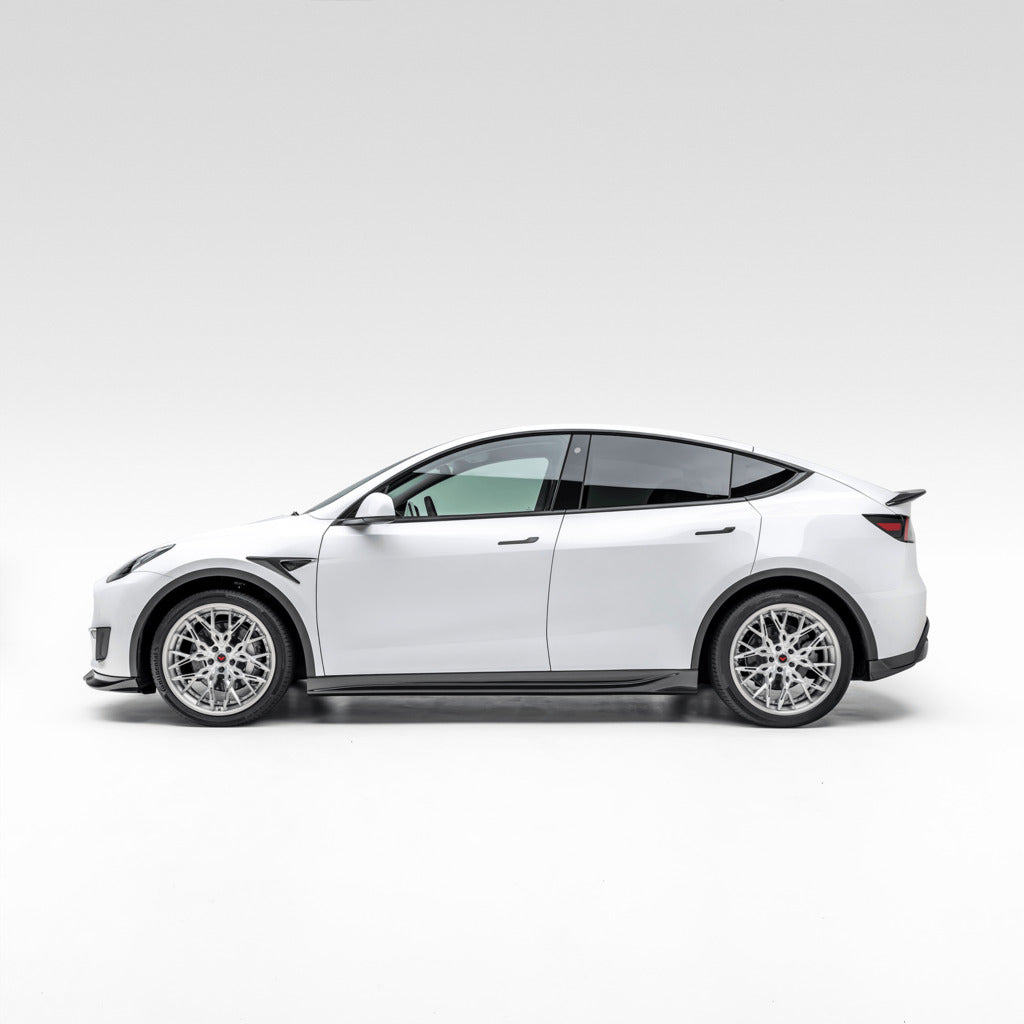 VORSTEINER TEV2050 Задній дифузор VRS (глянцевий карбон) для TESLA Model Y 2020- Photo-7
