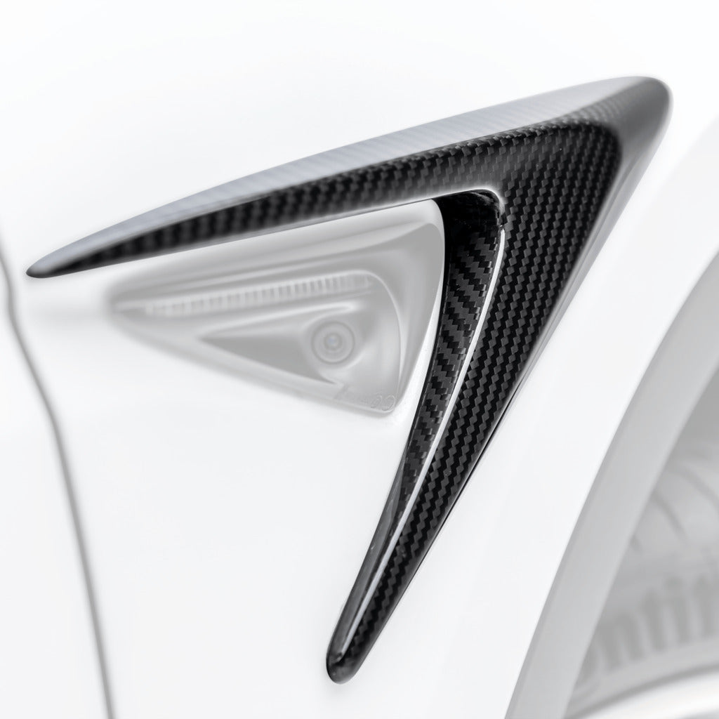 VORSTEINER TEV2090 Вентиляційні отвори на крилах VRS (глянцевий карбон) для TESLA Model Y 2020- Photo-0