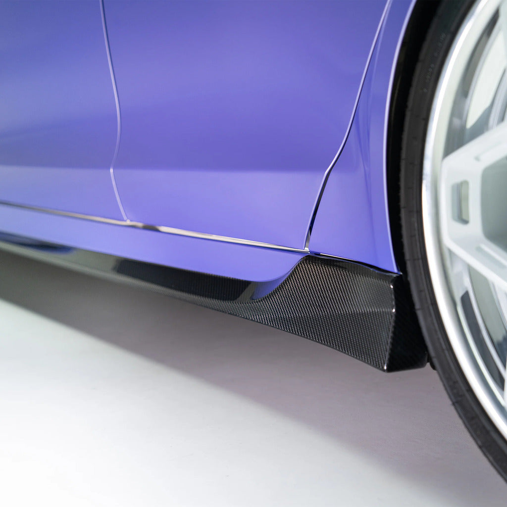VORSTEINER TEV3031 Бічні спідниці VRS (сатиновий карбон) для TESLA Model S Plaid 2021- Photo-2