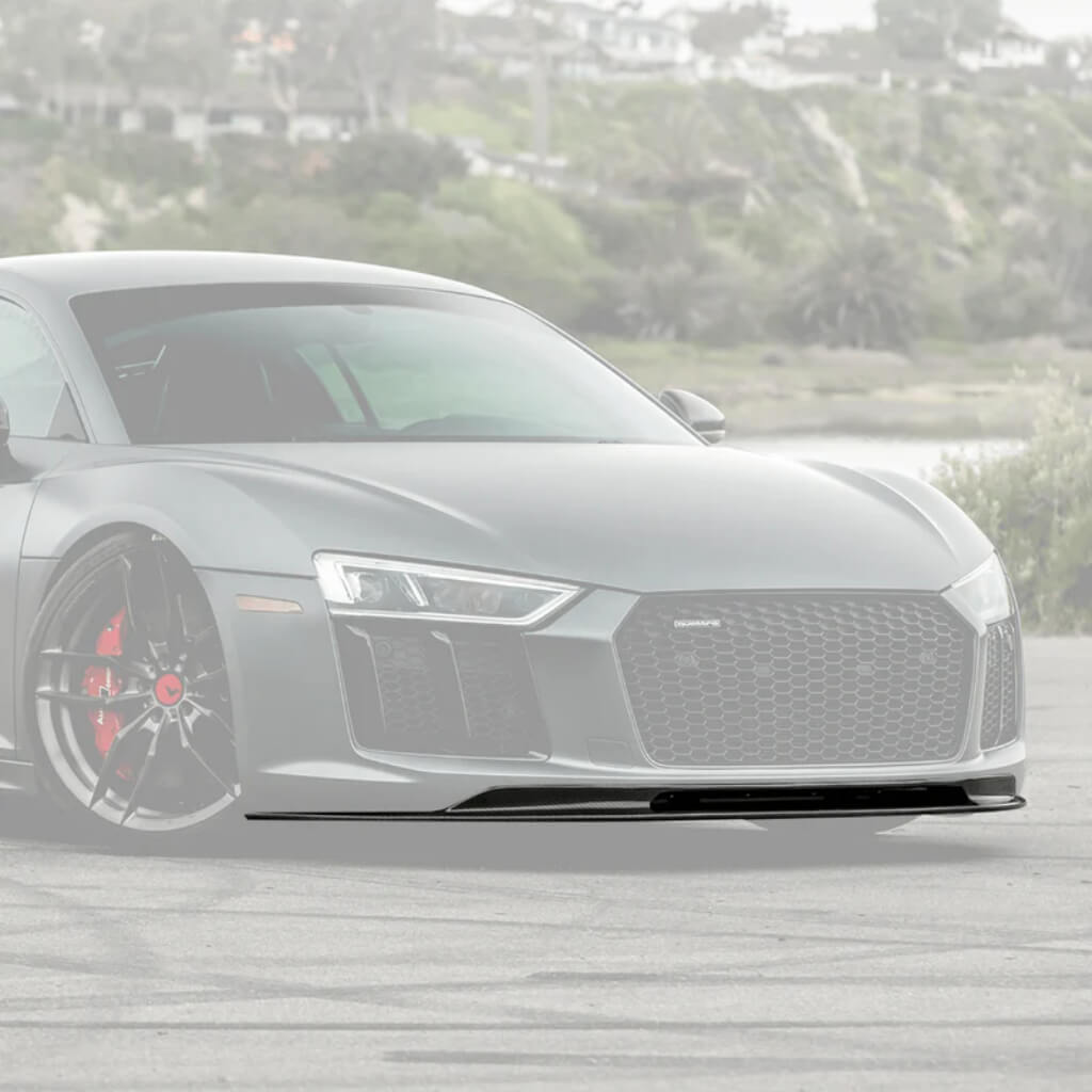 VORSTEINER VUD2120 Передній спойлер VRS (глянцевий карбон) для AUDI R8 2017-2019 Photo-0