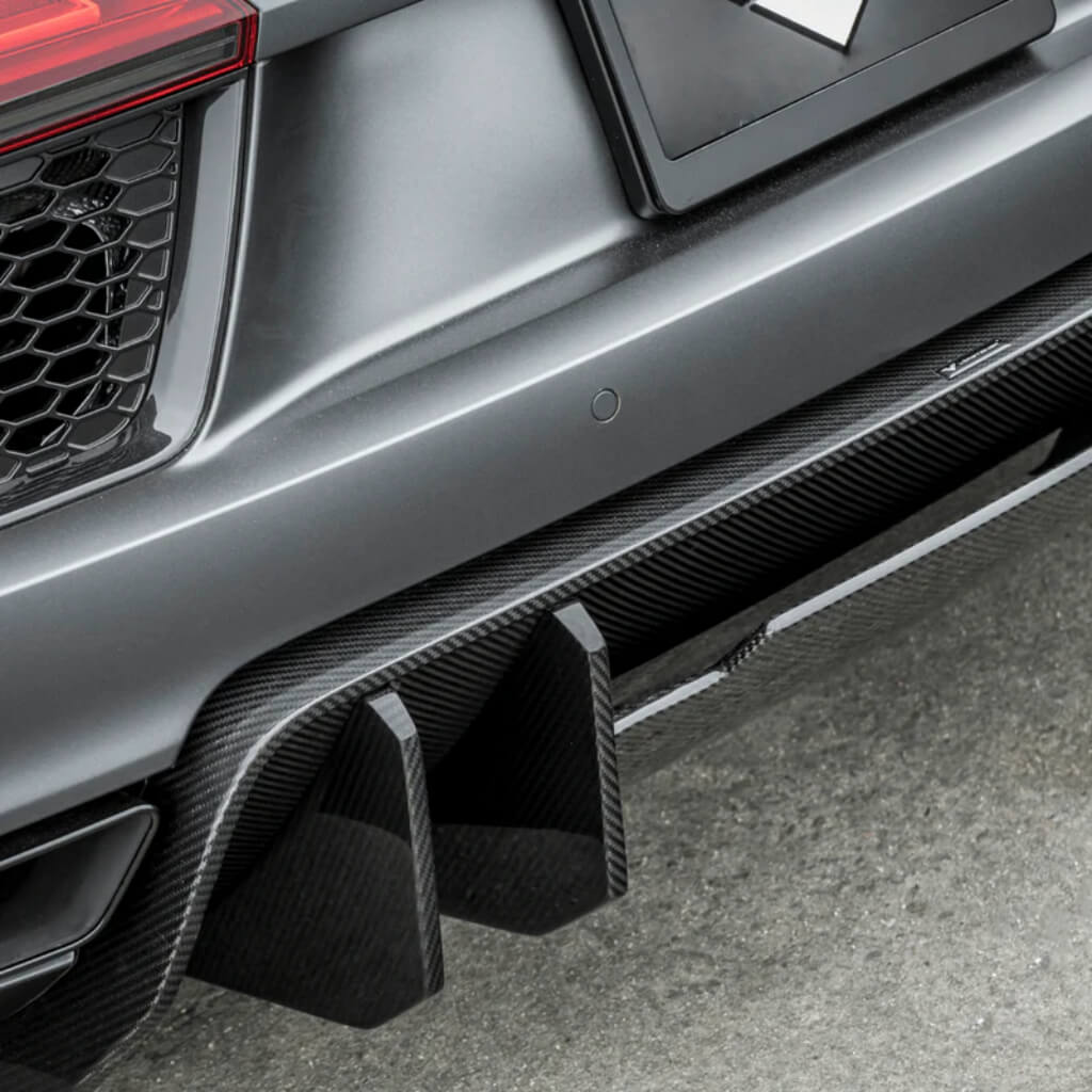 VORSTEINER VUD2150 Задній дифузор VRS (глянцевий карбон) для AUDI R8 2017-2019 Photo-2