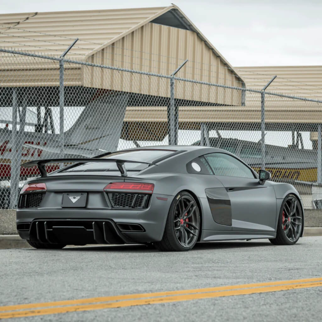 VORSTEINER VUD2150 Задній дифузор VRS (глянцевий карбон) для AUDI R8 2017-2019 Photo-3