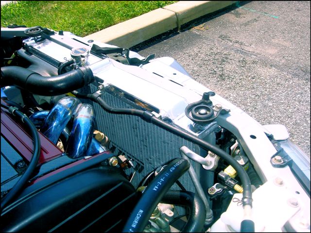 MISHIMOTO MMRAD-EVO-01 Радіатор охолодження алюмінієвий MITSUBISHI EVO 7/8/9 (МКПП) Photo-2