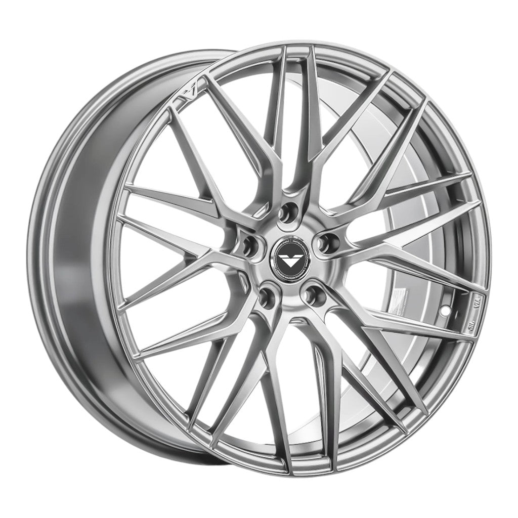 VORSTEINER 107.20105.5114.40C.64.HS Задній диск V-FF 107 (20X10.5) Hyper Silver для TESLA Model Y 2020 - 2023 Photo-0