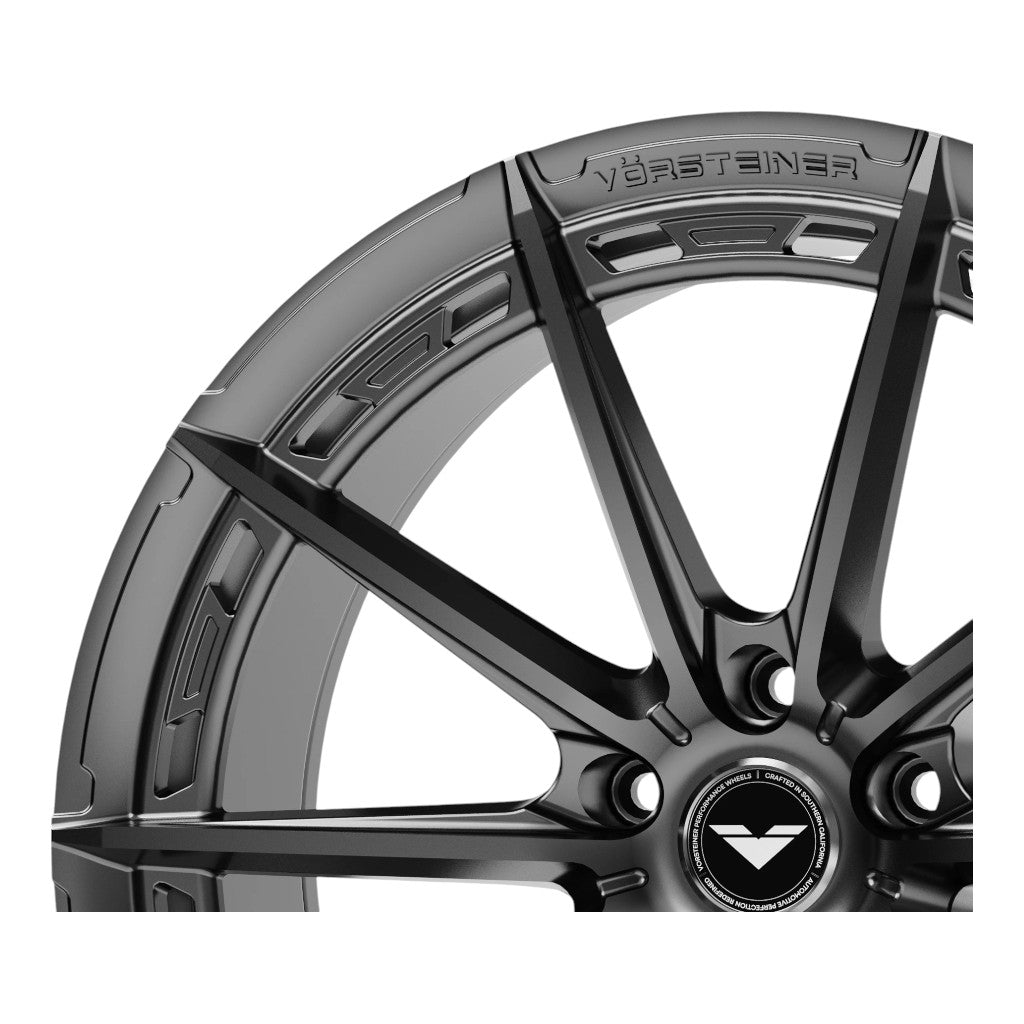VORSTEINER VFX001.21105.5114.40C.64.CG Задній диск VFX-001 (21X10.5) Carbon Graphite для Model Y 2020-2024 Photo-4
