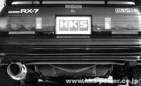 HKS 31019-AZ001 Вихлопна система SS Hiper Muffler для MAZDA RX-7 FC3S Photo-0