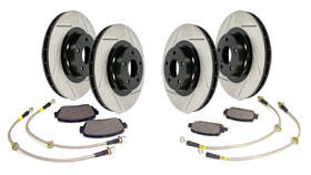 STOPTECH 977.42000 Гальмівні диски Sport Axle Pack з насічкою (до-т 4 шт) для INFINITI FX35 / FX45 2003-2005 Photo-0