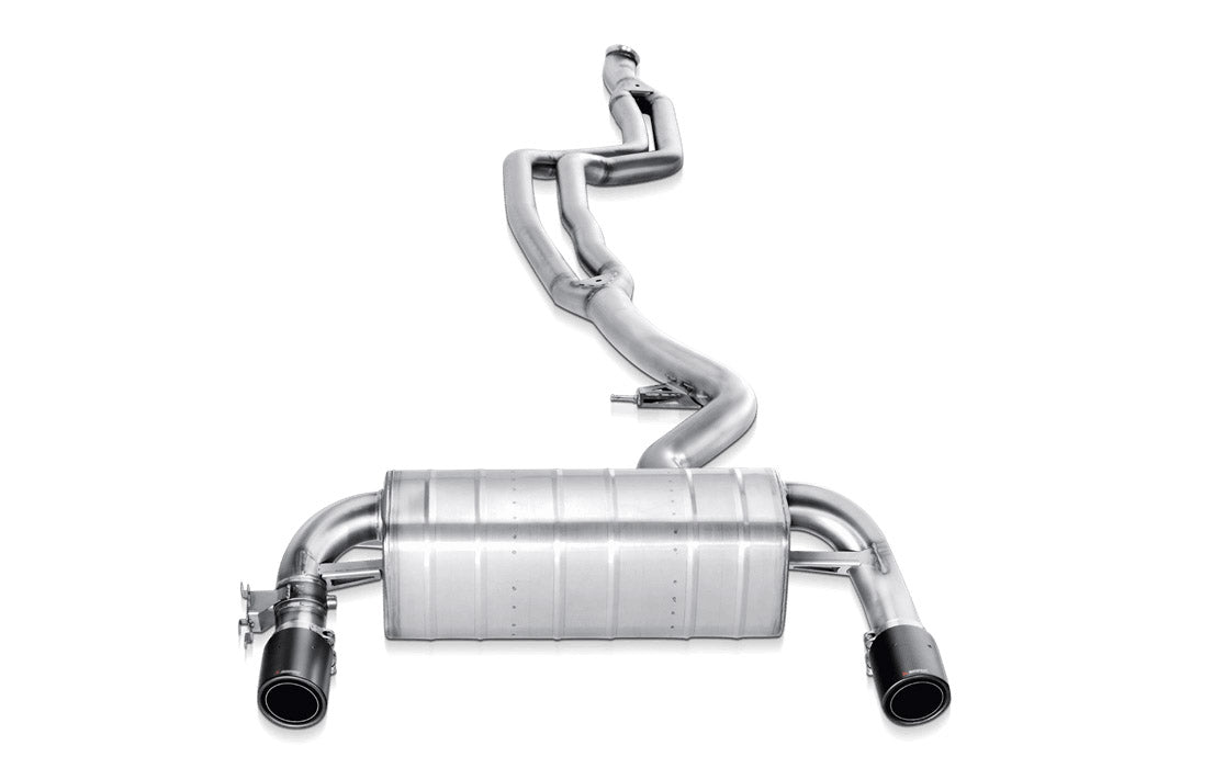 AKRAPOVIC MTP-BM/SS/1H Задня частина вихлопу Evolution для BMW F30 335i і F32 435i (з насадками) Photo-0