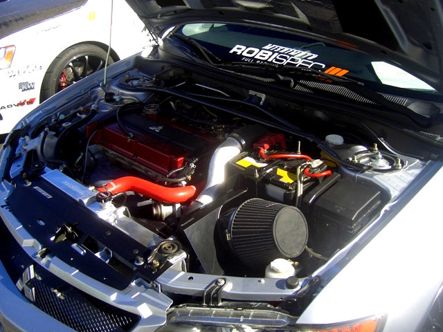 MISHIMOTO MMRAD-EVO-01 Радіатор охолодження алюмінієвий MITSUBISHI EVO 7/8/9 (МКПП) Photo-3