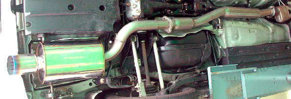 HKS 31029-AF001 Вихлопна система Super Turbo Muffler для SUBARU IMPREZA GDB-CF Photo-4